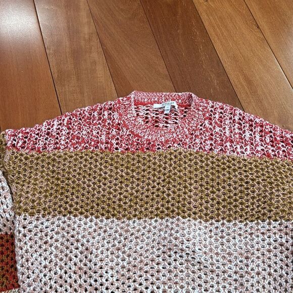 Derek Lam 10 Crosby Crew Neck Colorblock Sweater Sz SP - Picture 5 of 12